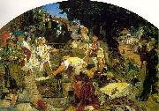 Ford Madox Brown Work oil on canvas